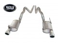 Stainless Works 2007-2010 Shelby GT500 Catback Exhaust (Aggressive Sound)