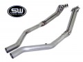 Stainless Works 2005-2010 Mustang GT 1 3/4" Headers With 3" Off-Road Lead Pipes