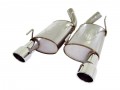 Stainless Works 2005-2009 Mustang GT "Big Core" Performance Muffler Kit 