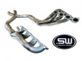 Stainless Works 2007-2010 Shelby GT500 Headers and Catted Leads w/ X-Pipe