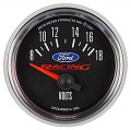 Ford Racing 2 1/16" Electrical Voltmeter Gauge