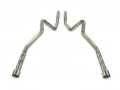 Stainless Works 2011+ Mustang V6 2.5" Dual Exhaust with Retro Chambered Mufflers